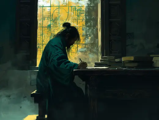 Medieval Mongol Scholar