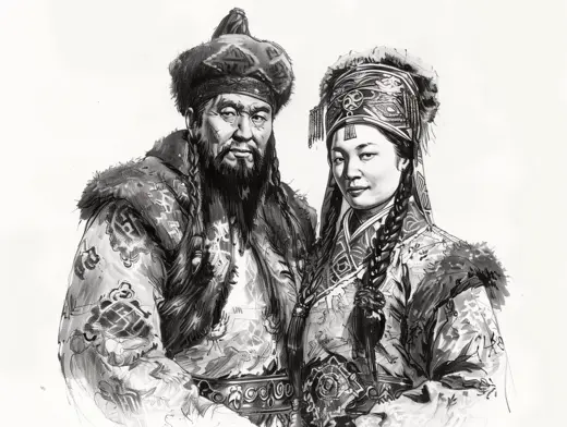 A Couple of Mongol Scholars